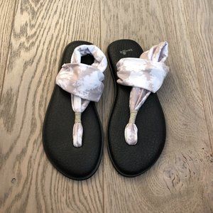 Sanuk Tye Dye Yoga Sling Sandals